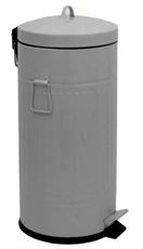 פח רטרו לבן 30 ליטר הום סייל - מוצרים איכותיים לבית