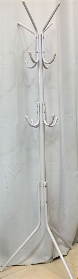 קולב/מתלה ממתכת בצבע לבן